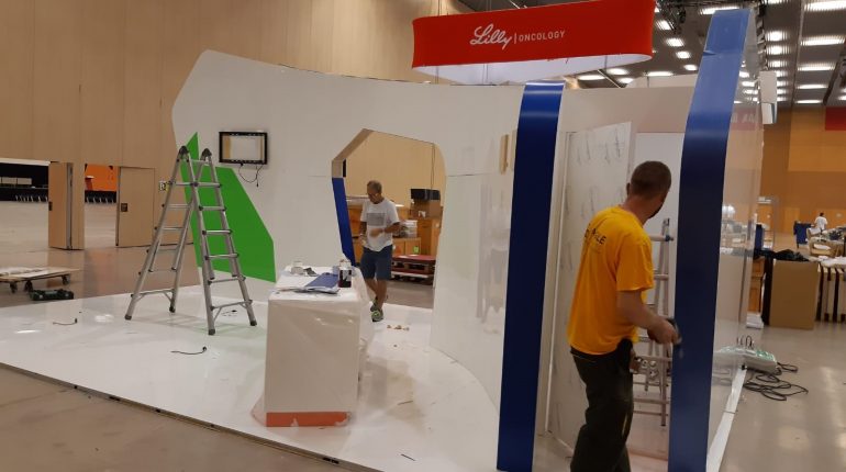 Empresa de montaje de stands angle exhibits