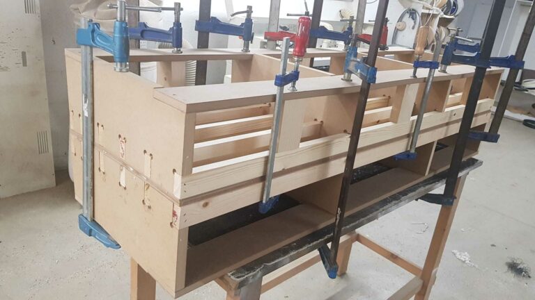 estanteria fabricacion stands angle exhibits