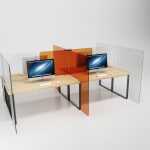 oficinas pantalla seguridad covid