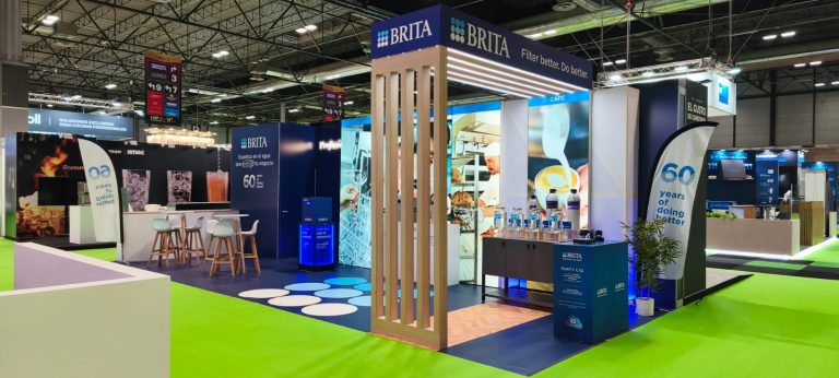 Stands para ferias 2 Brita HIP 2